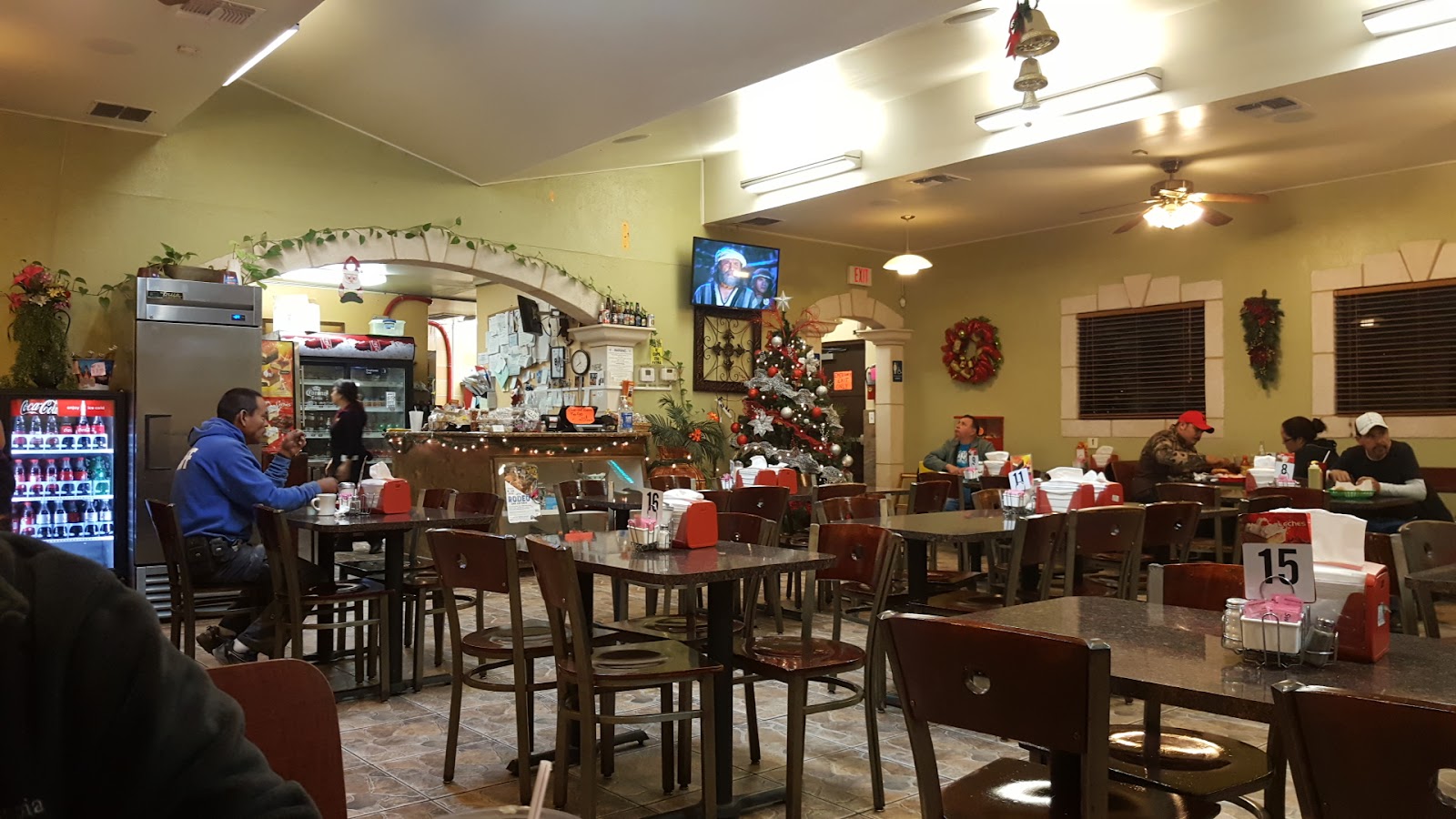 Fresh tacos and Mexican breakfast plate at Bandera Jalisco