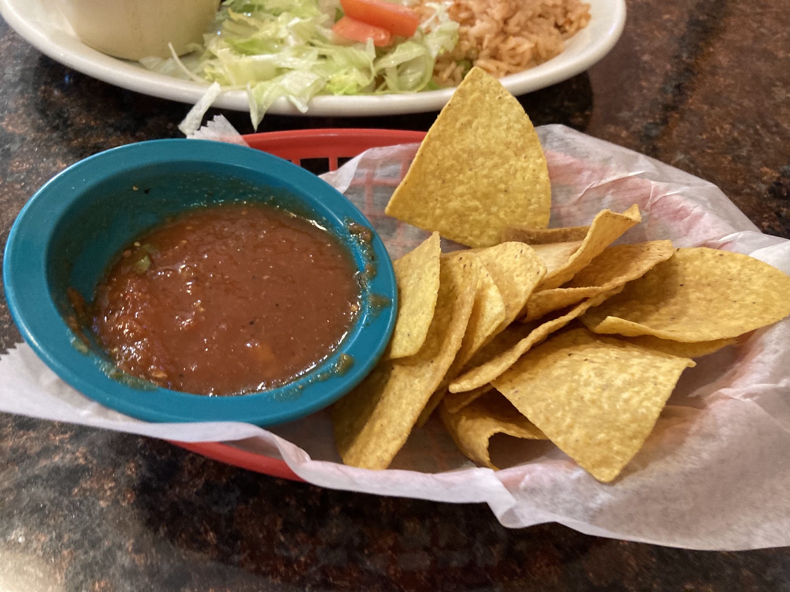 Breakfast plate at Bandera Jalisco